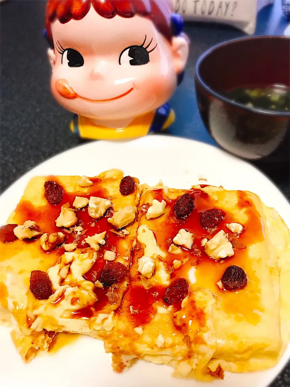 Snapdishの料理写真:糖質オフ＆ヘルシー♡高野豆腐レンチトースト。|ぽき。さん