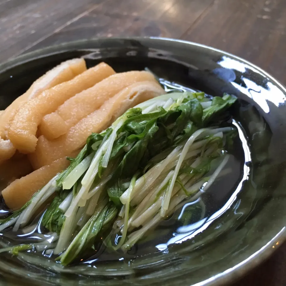 水菜とお揚げのタイタン|七海さん