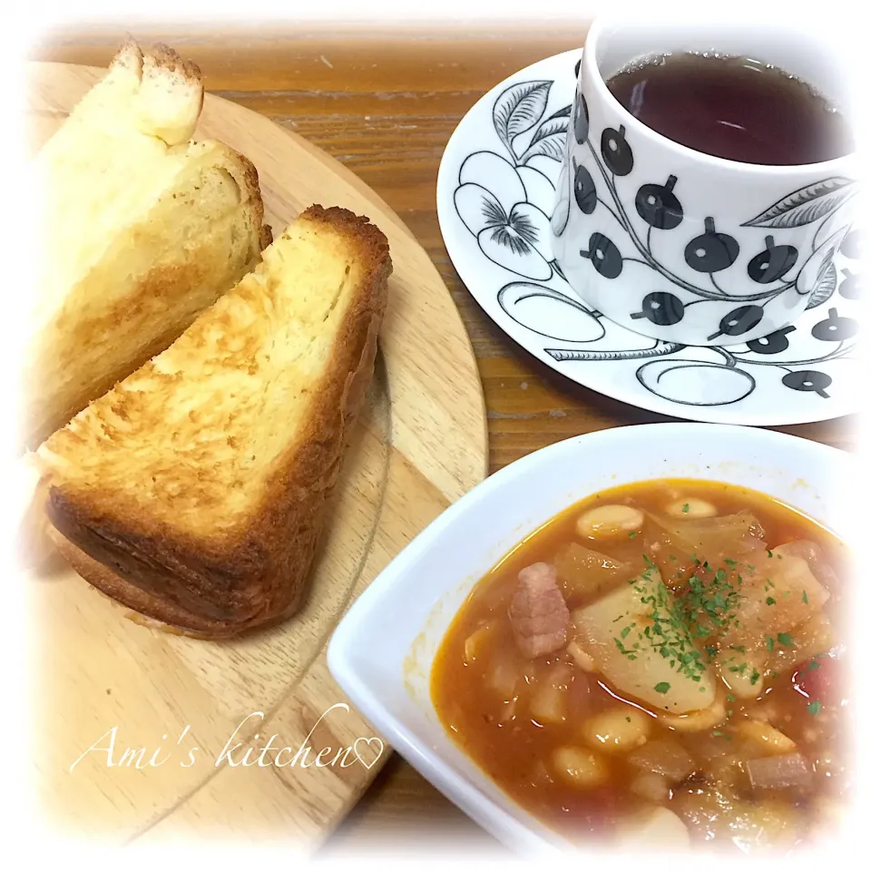 あみさんの料理 デニッシュ食パン🍞|あみさん