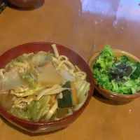 わさび菜とブロッコリー🥦のサラダ|清水映伎さん