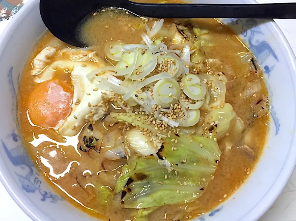 Snapdishの料理写真:野菜みそらーめん🍜|utayataさん