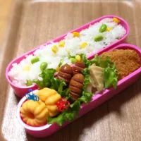 Snapdishの料理写真:女子高生お弁当|すずぽんさん