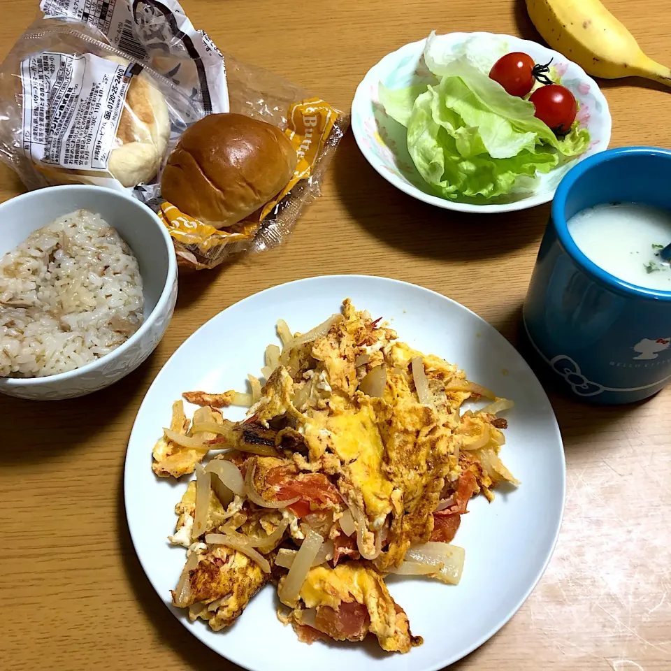 Snapdishの料理写真:朝食 190128|maixx ใหม่さん