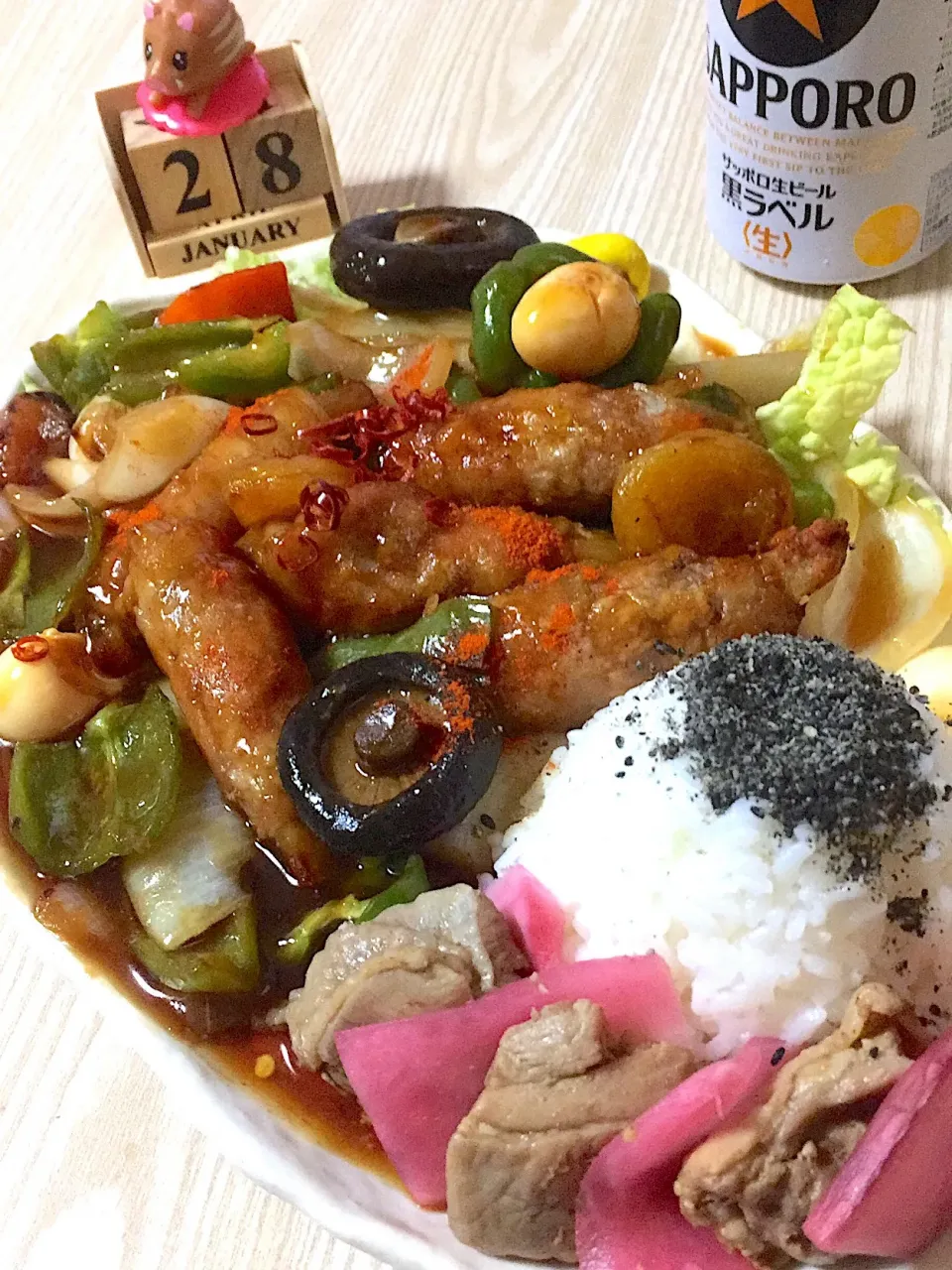 Snapdishの料理写真:らんち！
#酢豚定食|伍龍やすさん