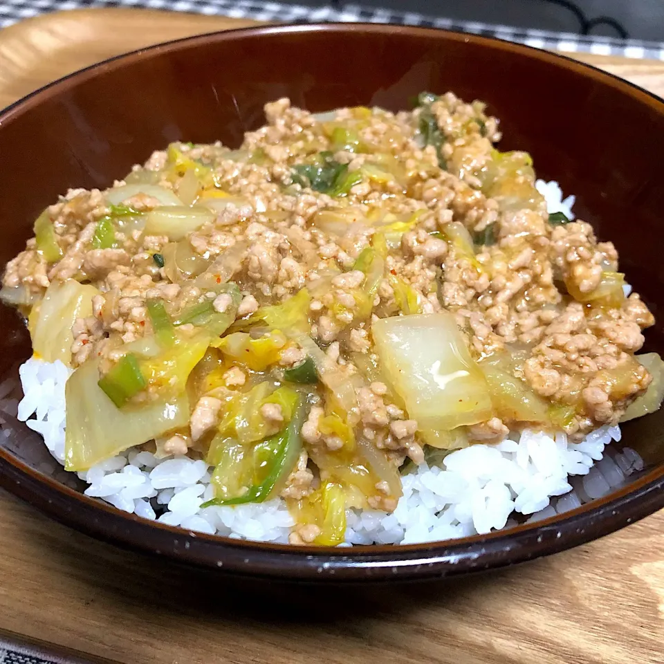 麻婆白菜丼|まぁたんさん