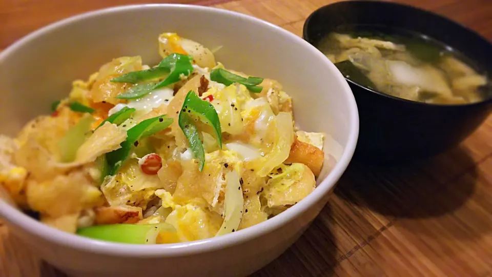 きつね丼～
の晩ごはん✨|kaz(*･ω･)さん