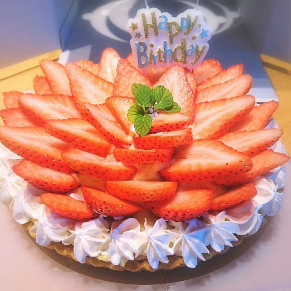 Snapdishの料理写真:イチゴ🍓のタルト🎂|れんこさん