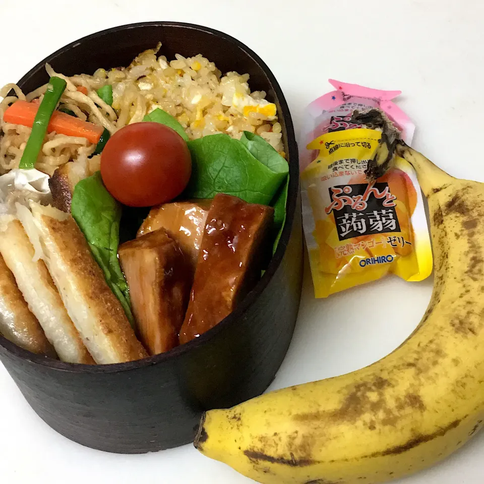 #曲げわっぱ弁当  #男子高校生弁当|さい。さん