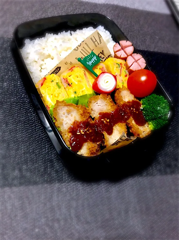 ヒレカツ弁当|ママ子さん