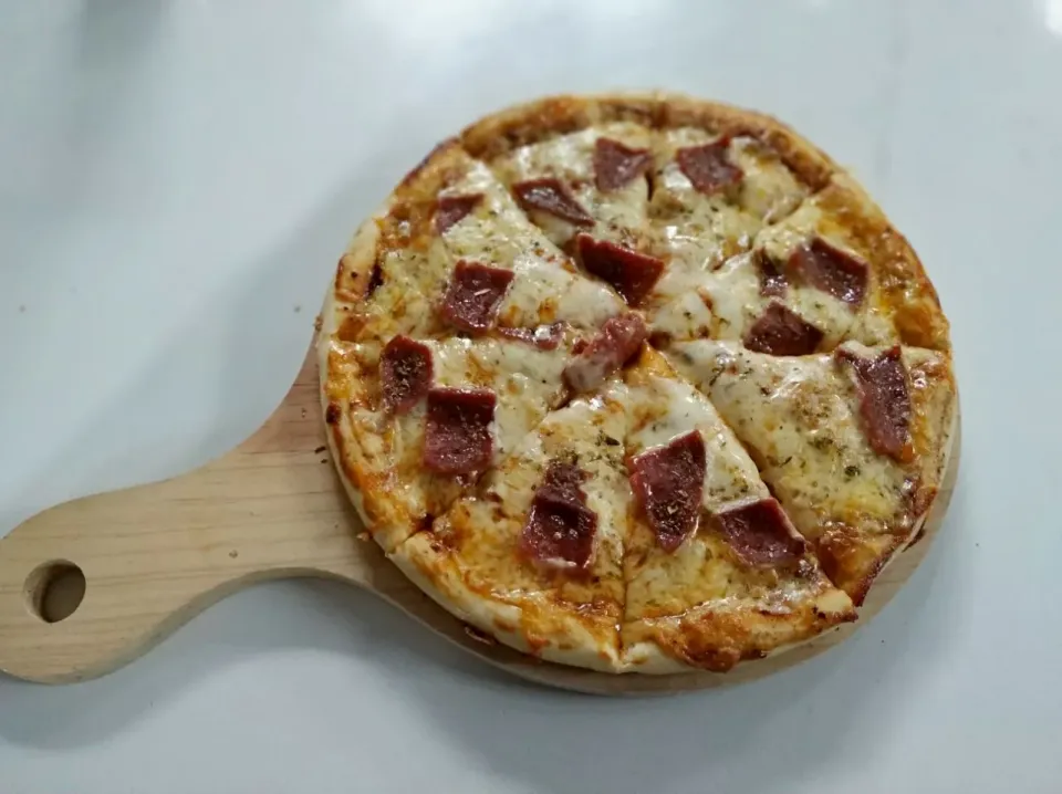 Italian beef pizza by egoodpizza|ega gusnikaさん