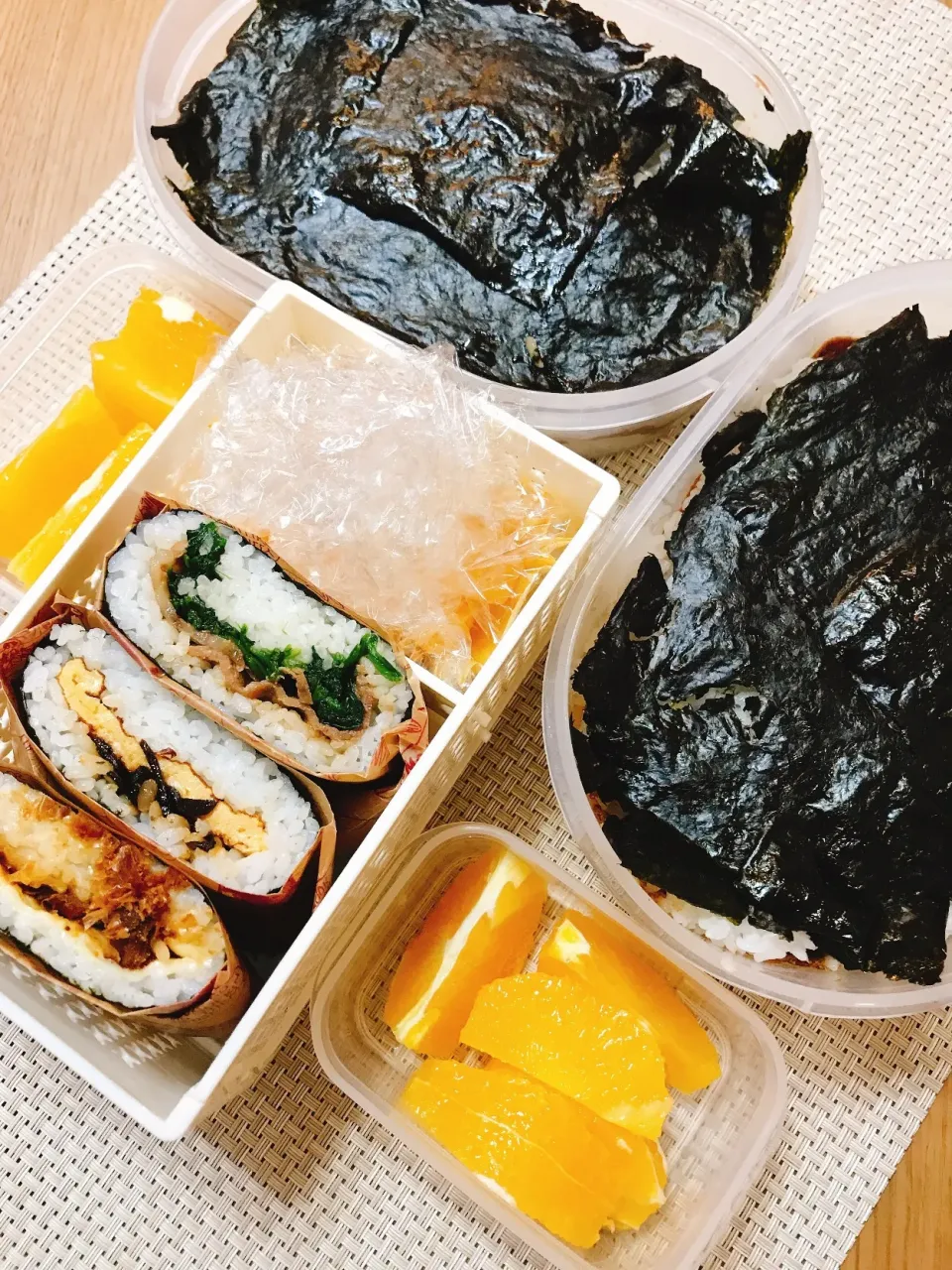 Snapdishの料理写真:おにぎらず弁当|にいさん