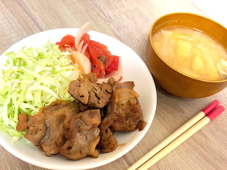 Snapdishの料理写真:焼肉定食|なつきさん