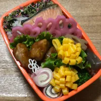 Snapdishの料理写真:女子高生お弁当🍱|すずぽんさん