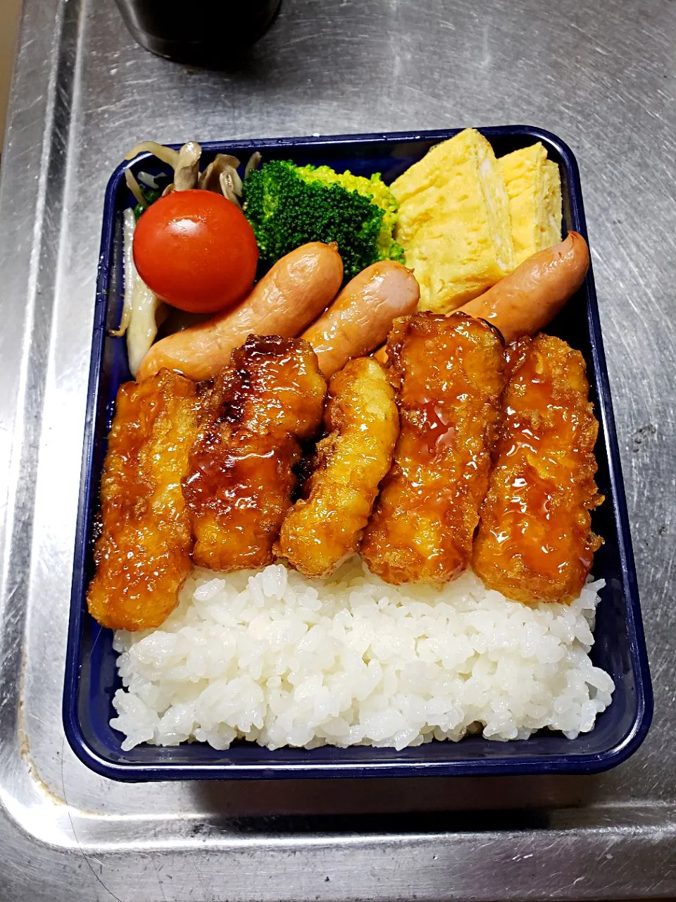 いか天ぷら弁当 #高校生弁当 #息子弁当|友美さん