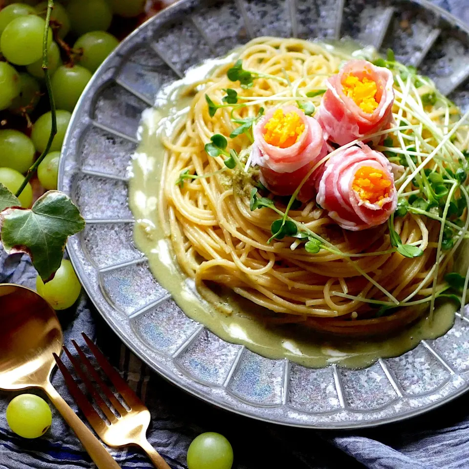 生ハムの薔薇のパスタ|小西ユカリさん