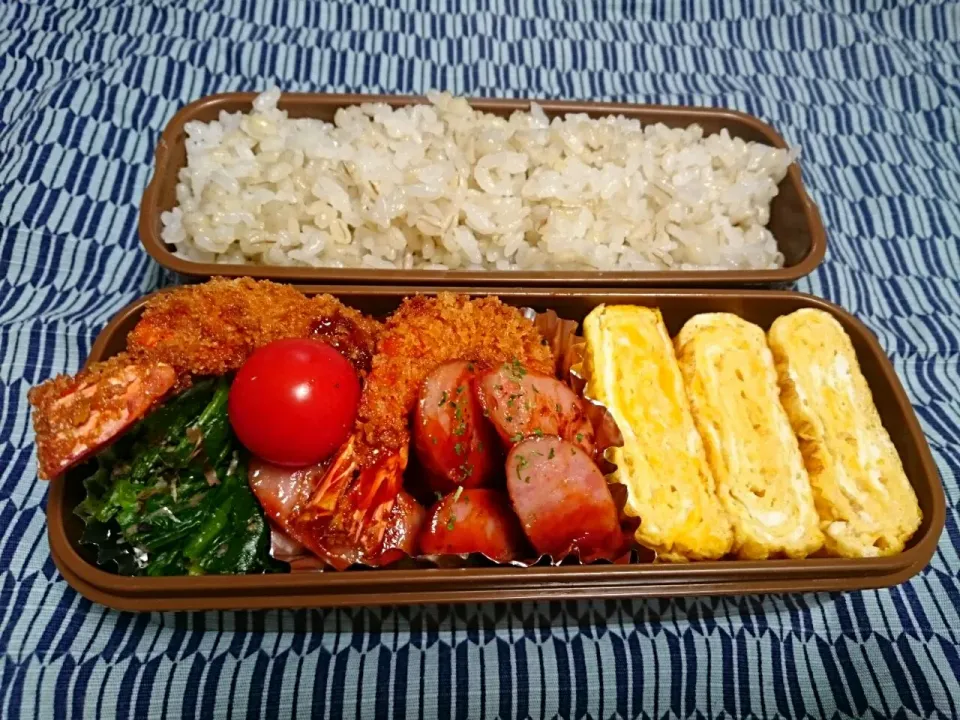 ☆今日のお弁当☆  パパのお弁当作り始めました。|hamamaさん