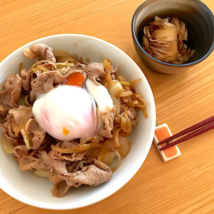 甘辛豚丼( ,,>з<)お昼ごはん|サチャンさん