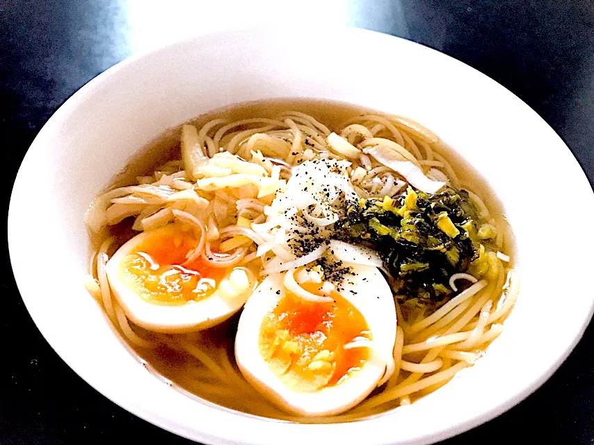 まんぺいさんレシピの醤油ラーメン#まんぷく#ラーメン#グルテンフリー|松澤美穂さん