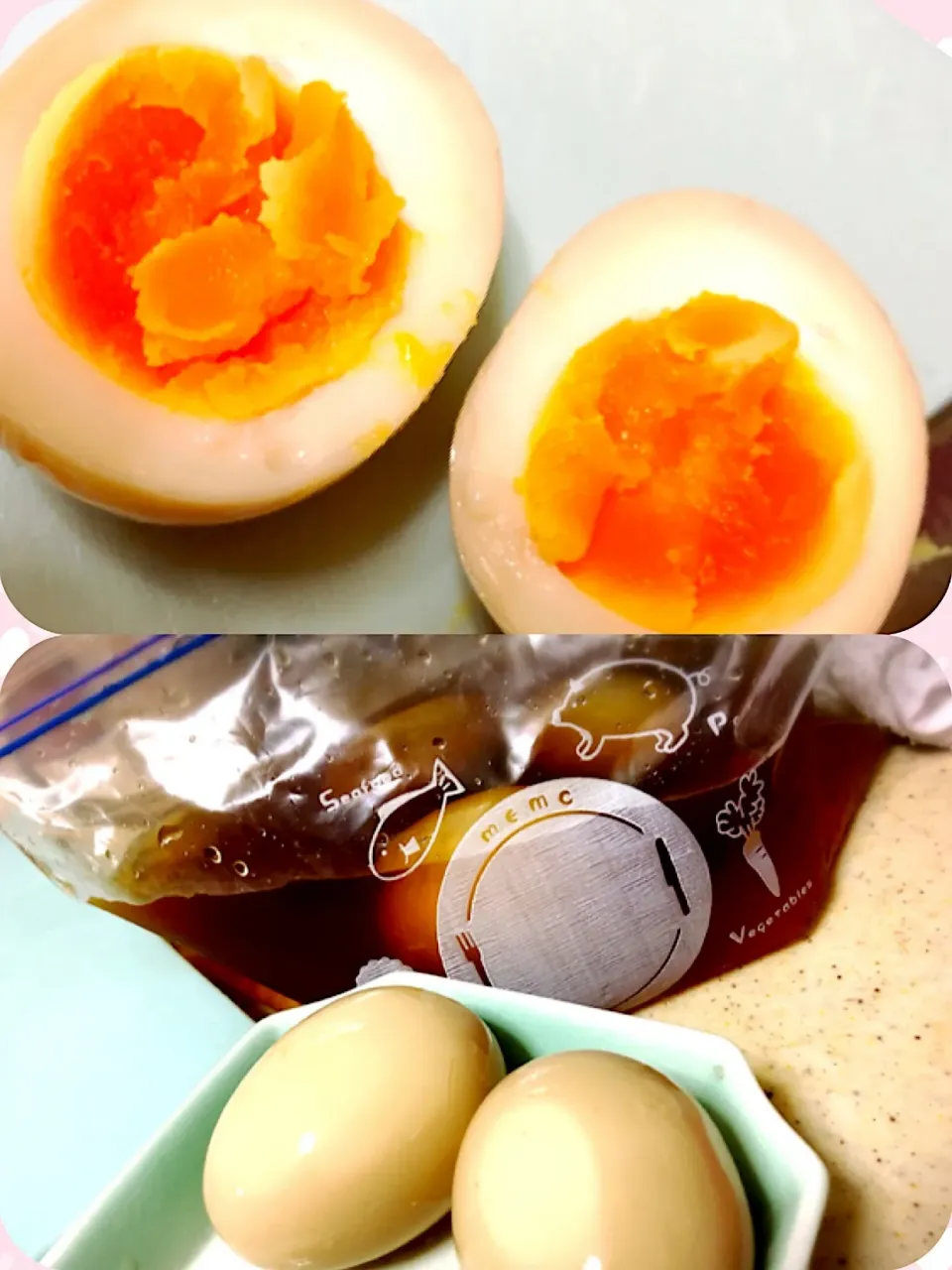 Snapdishの料理写真:初めての味玉さん🥚|なぎ蛙🐸さん