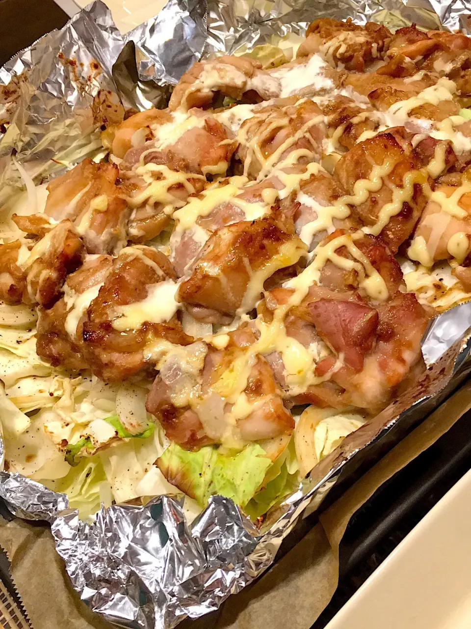 Snapdishの料理写真:鶏肉のホイル焼き♪|Himawariさん