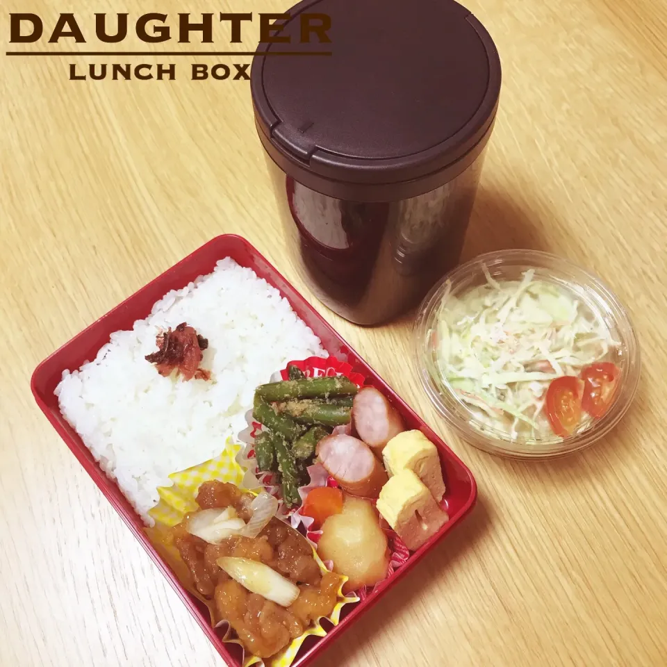 Snapdishの料理写真:木曜日のお弁当|daughterさん