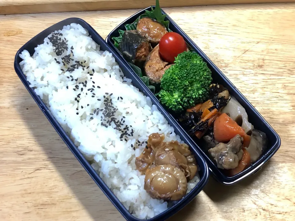 鯖の味噌煮(缶) 弁当|弁当 備忘録さん