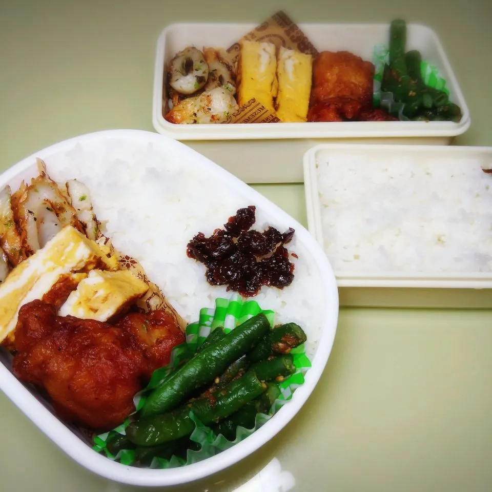 1/31 夫婦弁当|けろよんさん