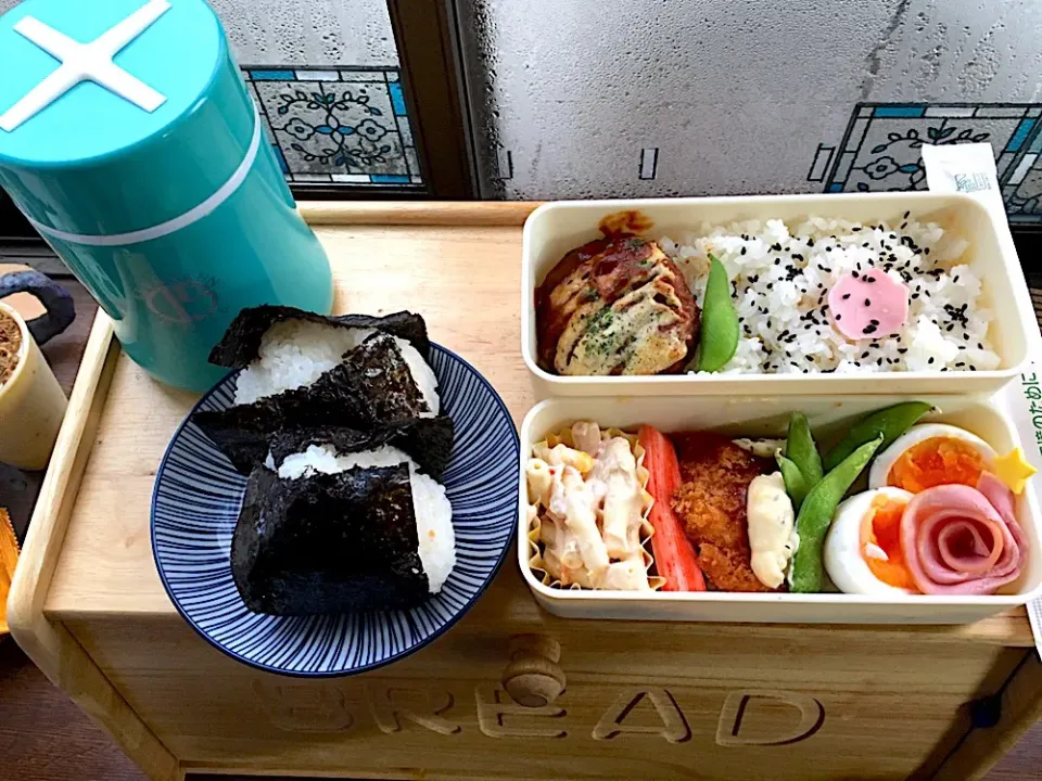 Snapdishの料理写真:高校生男子弁当🍱|ぽんさん