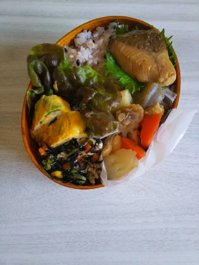 Snapdishの料理写真:わっぱ弁当|Noriko Sakaiさん