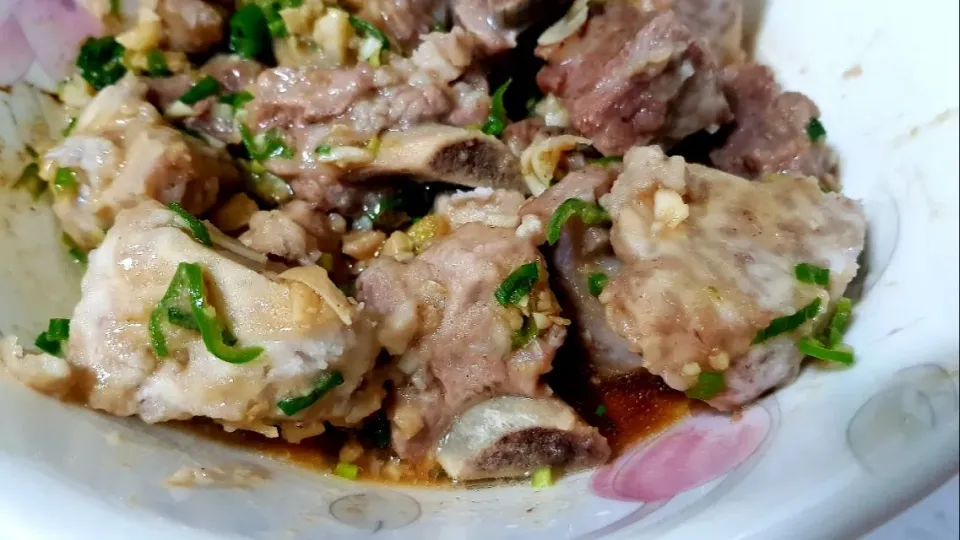 steamed pork ribs with taro|steven z.y.さん