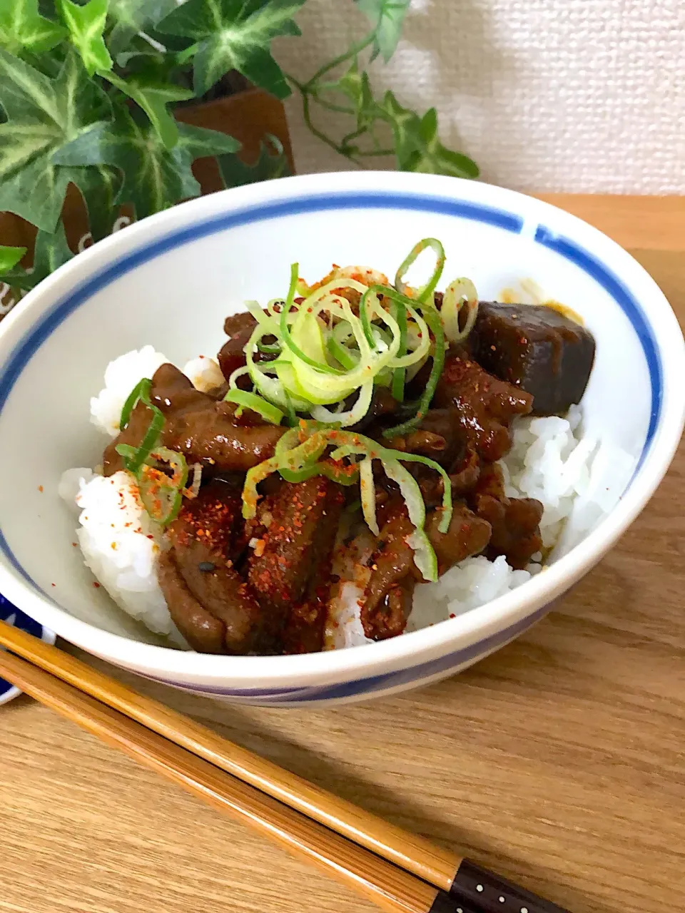 どて煮丼で昼ごはん|kazumi_a♡さん