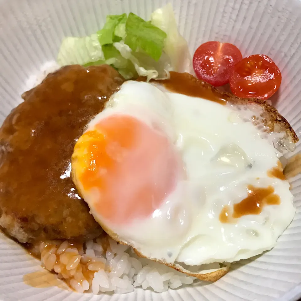 #ロコモコ丼|まきさん