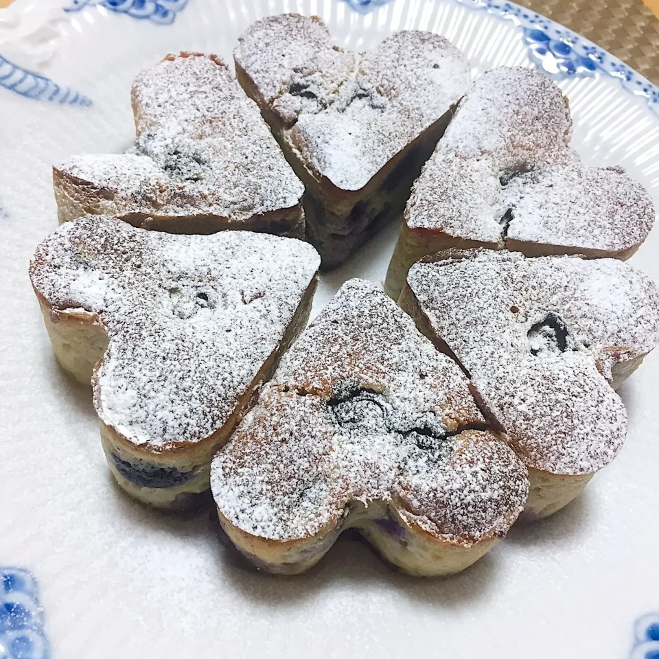 Blueberry muffins wz olive oil|May Koizumiさん