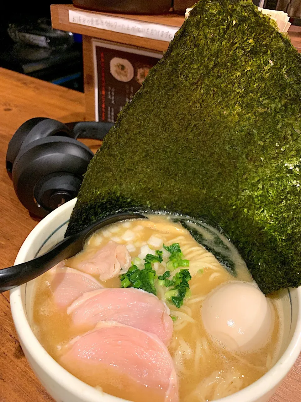 濃厚鶏麺、うまーい。|たけうちさん