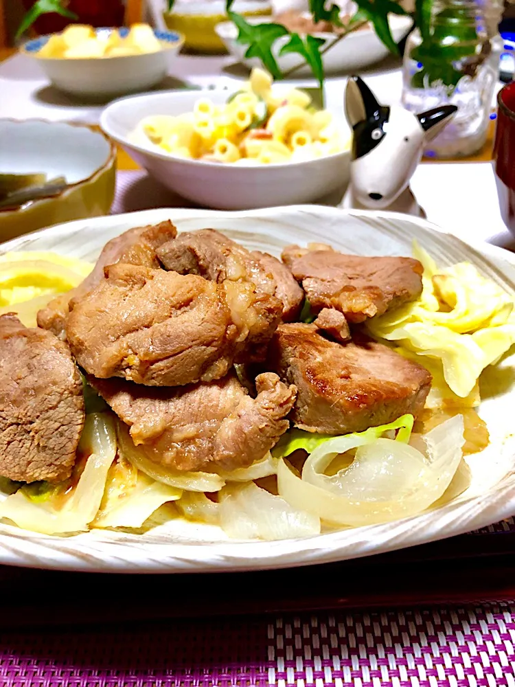 豚肉ハチミツ醤油漬け🐷|くっきいママさん