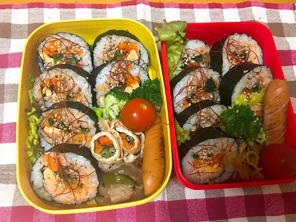 Snapdishの料理写真:キンパ弁当|く る みさん