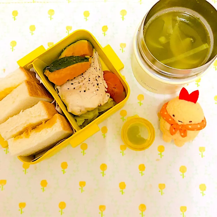 2019.02.01 2月はじまり弁当🌼|えまむらさん