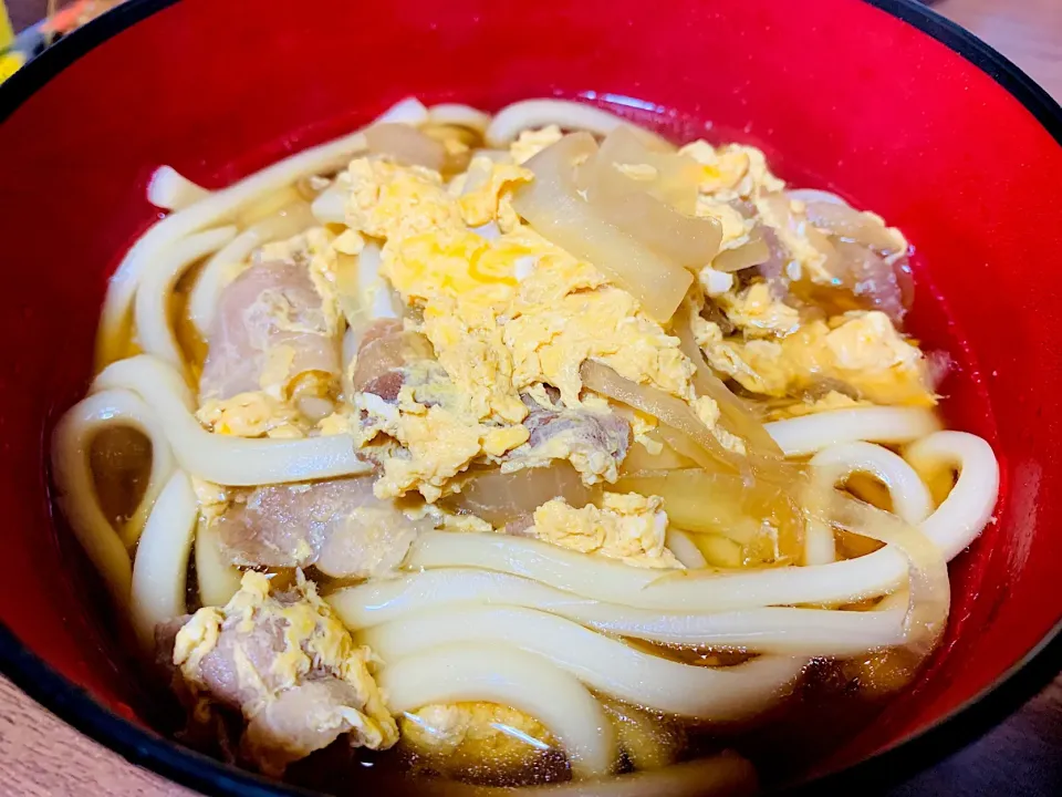 豚玉煮込みうどん|hammさん