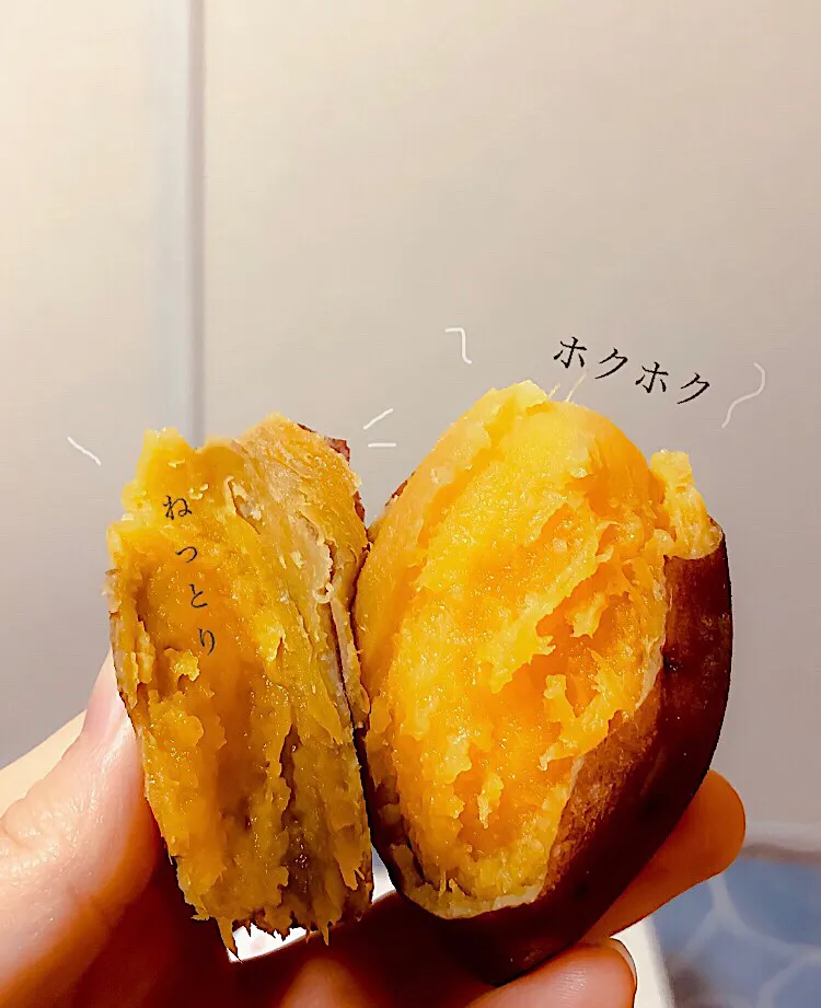 ねっとり黄な焼き芋🍠|わふももさん