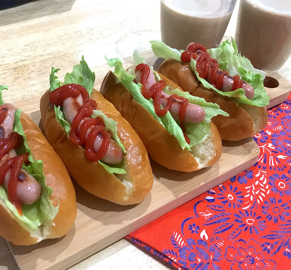 Snapdishの料理写真:ホットドッグ🌭|gu-gohanさん