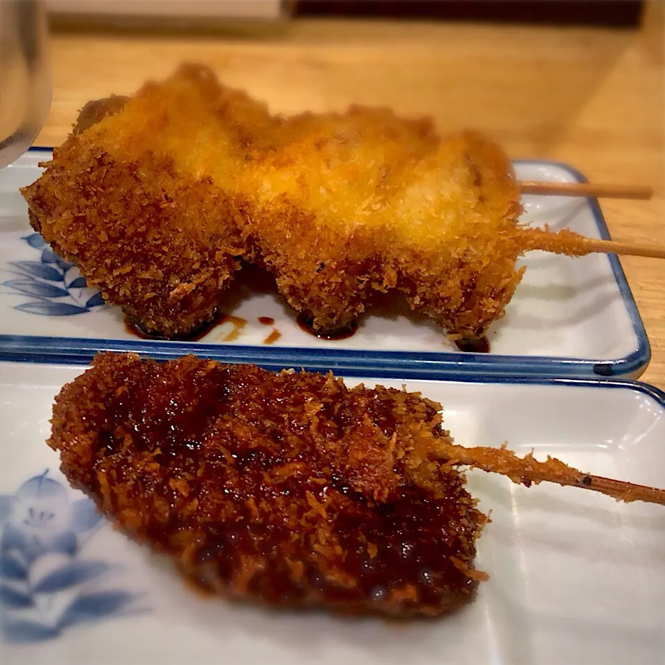 かぶら屋のレバーフライとタマネギフライ♪|あきちゃ☆彡さん