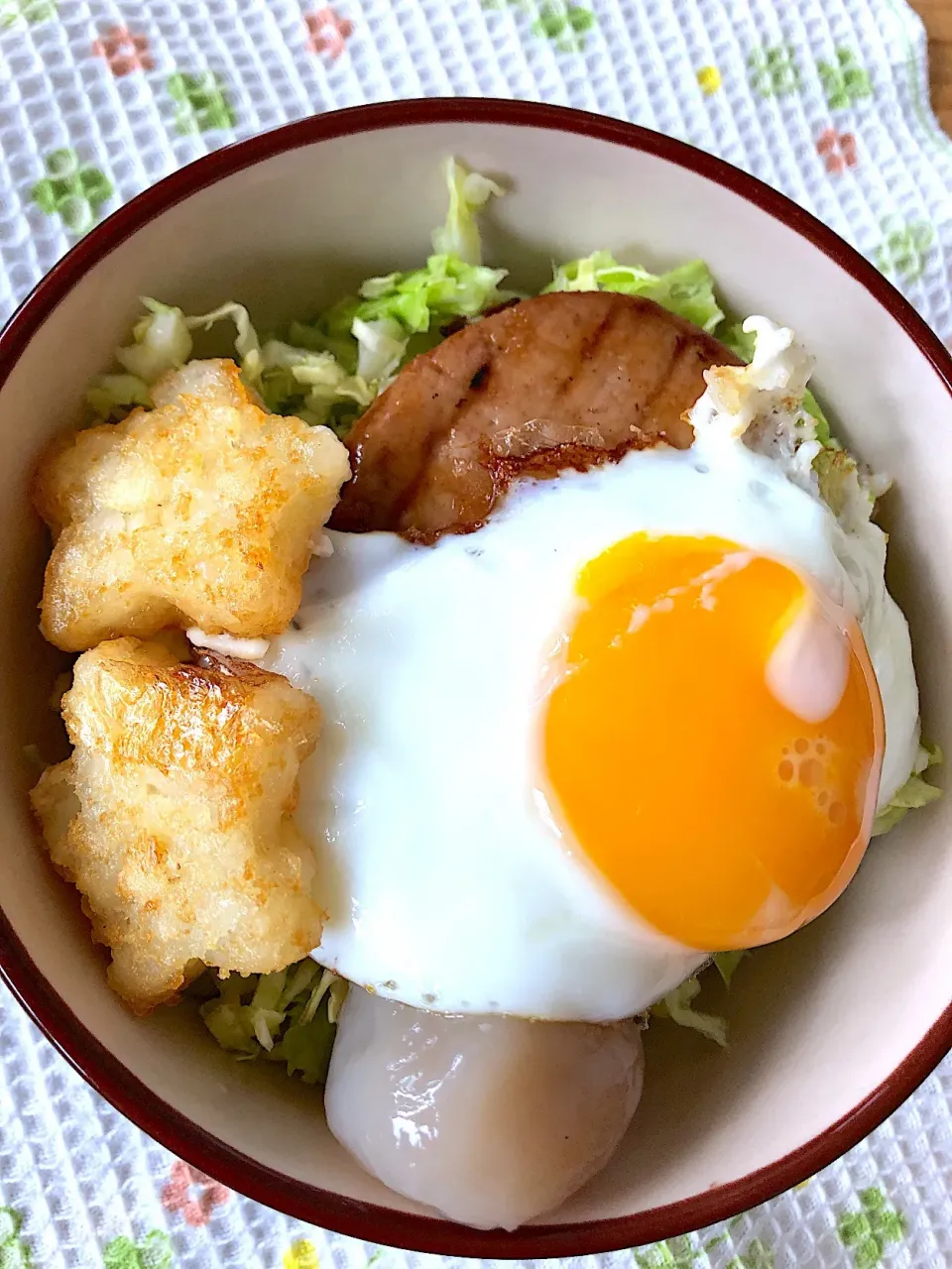 Snapdishの料理写真:ロコモコ丼|harutomomamaさん