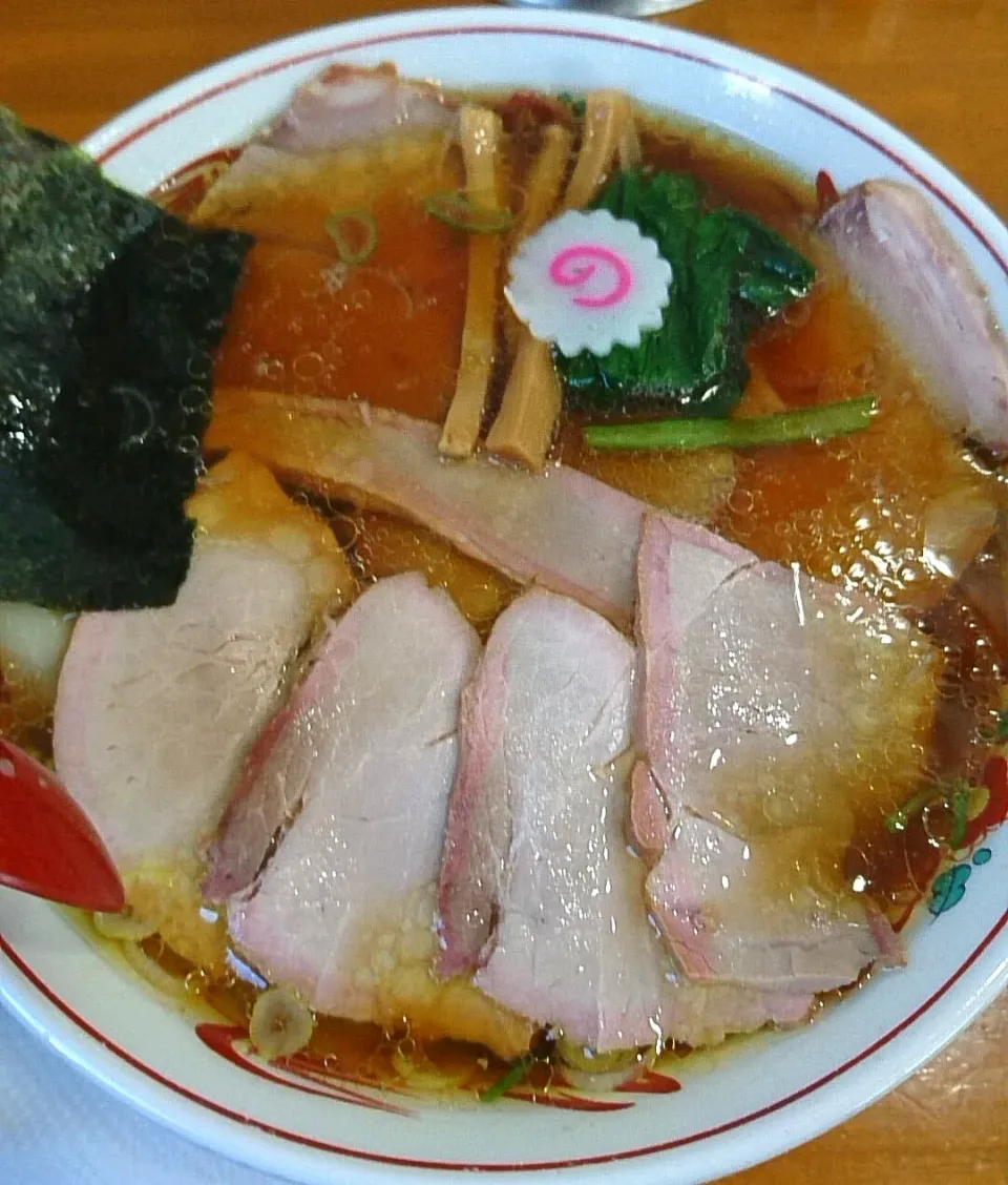 Snapdishの料理写真:焼豚ワンタン麺|りくさん