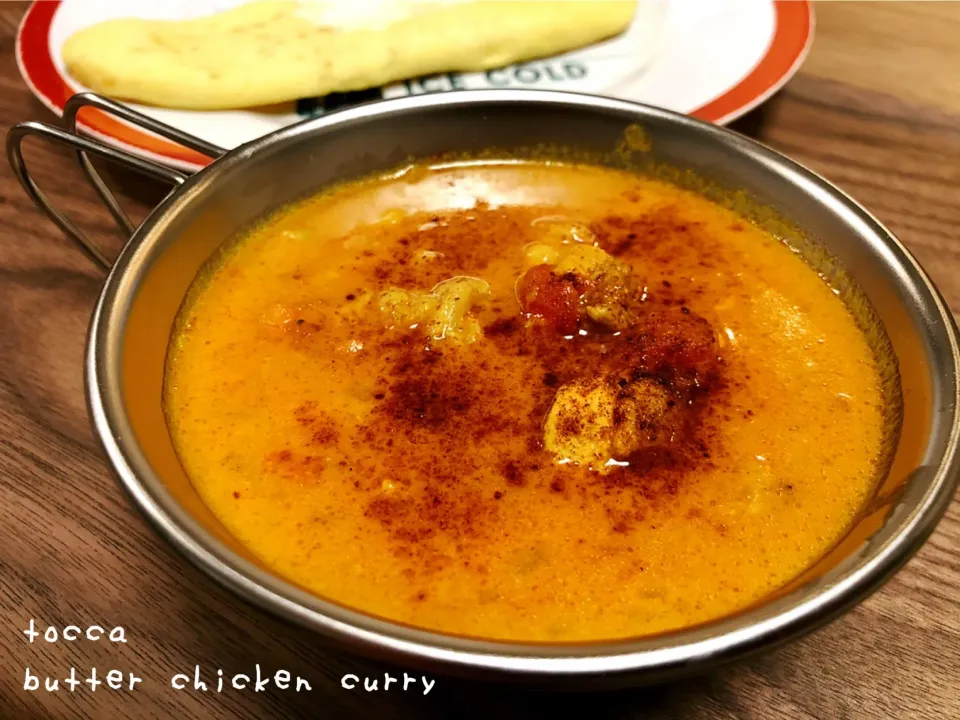 バターチキンカレー🍛🍗生クリーム無しよ(´･_･`)💦|toccaさん