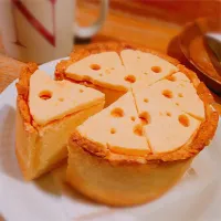 Snapdishの料理写真:チーズタルト🧀|モモコさん