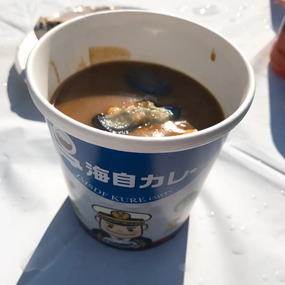 呉教育隊茄子とひき肉のカレー🍆🍛|ちゃみこさん