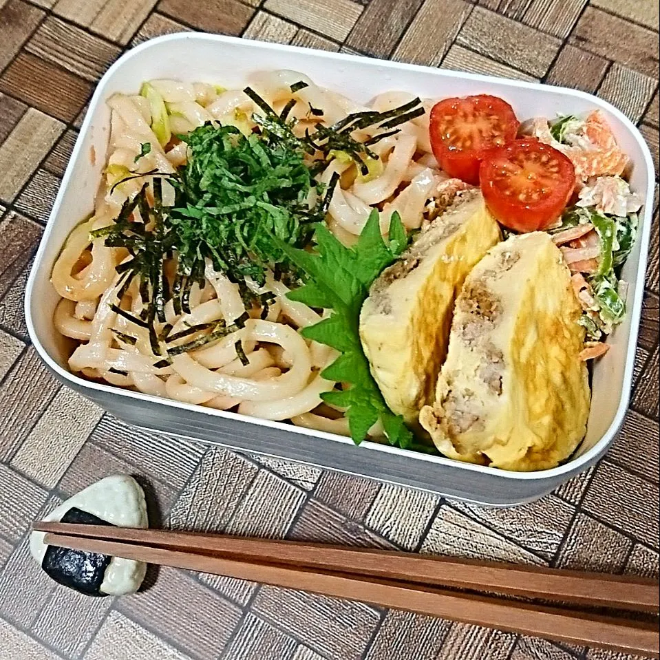 たらこバター焼きうどん 🍱😋|fumiさん