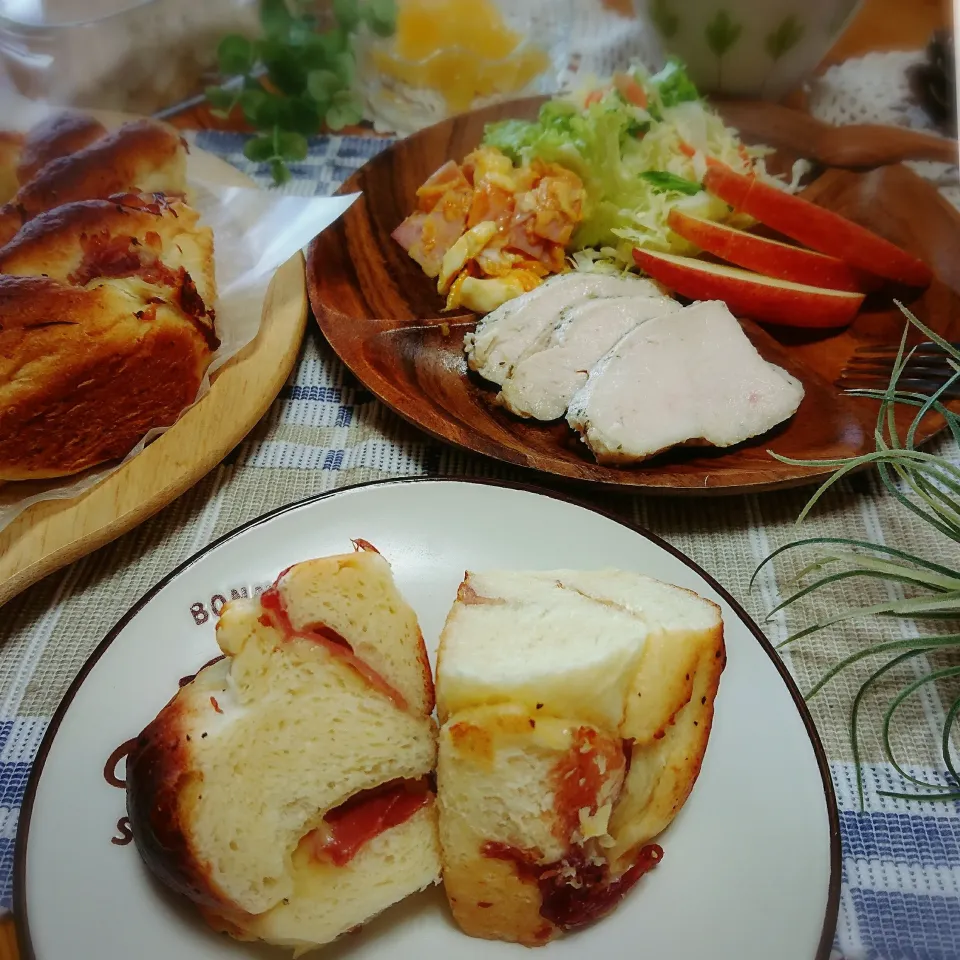 ぷらっとさんの料理 ❤️生ハム&チーズフォンデュ！間違いない美味しさ❤️|とまと🍅さん