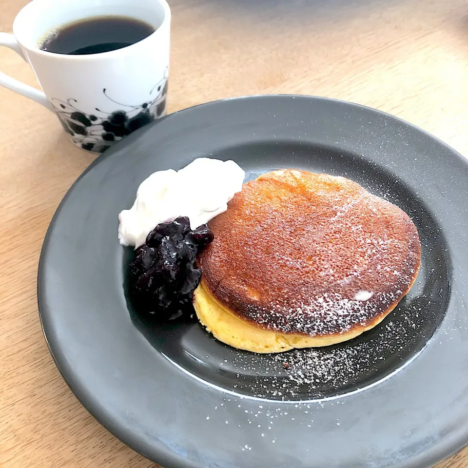 今日の朝ごはん★ふわしゅわパンケーキ|emichococo625さん