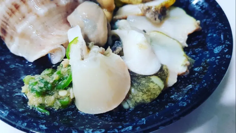 sea snails sashimi|steven z.y.さん